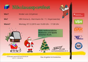 Flyer Nikolaussportfest